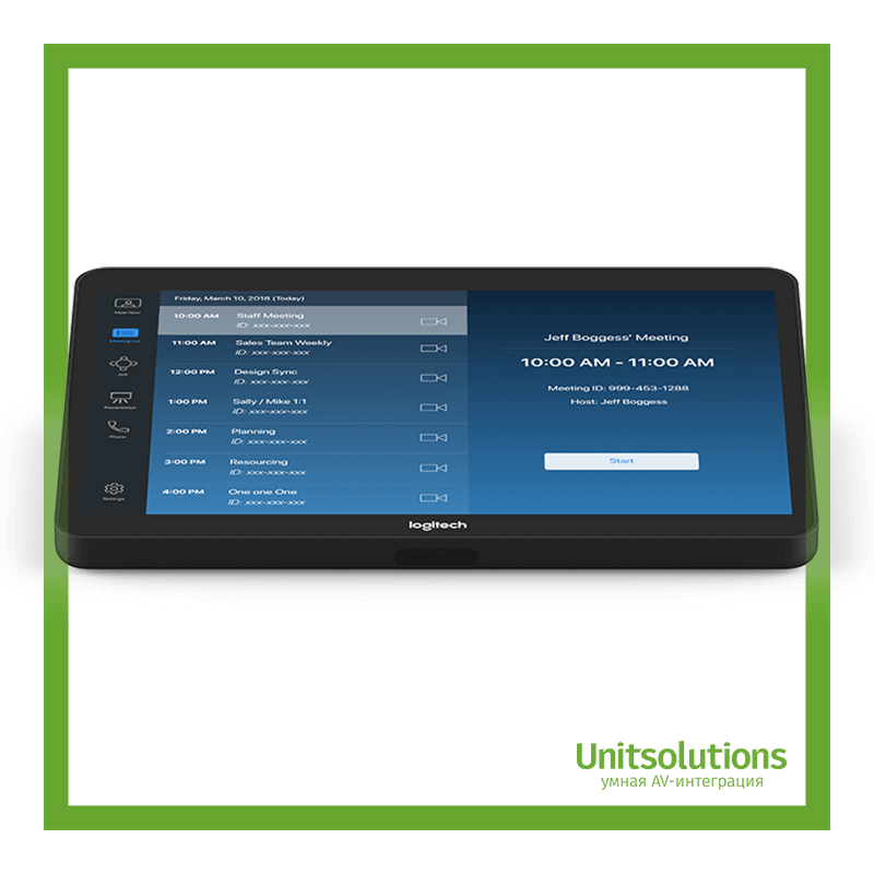 Система для ВКС Logitech Small Room Logitech TAP with Intel NUC (Core ...