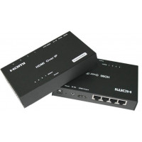 Удлинитель HDMI по витой паре 120м (4xRJ45) (комплект) 