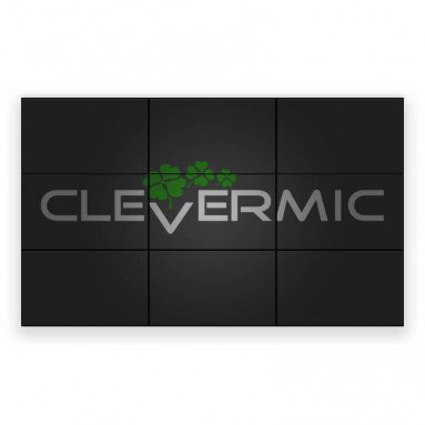 Видеостена 3x3 CleverMic W55-3.5-500 165"
