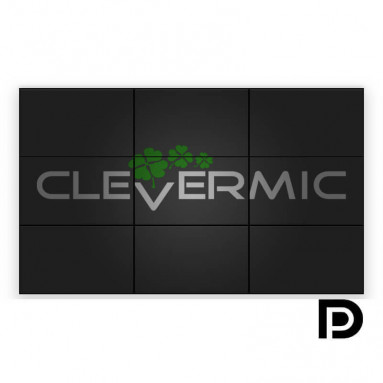 Видеостена 3x3 CleverMic DP-W55-1.8-500 165" Видеостена 3x3 CleverMic DP-W55-1.8-500 165"