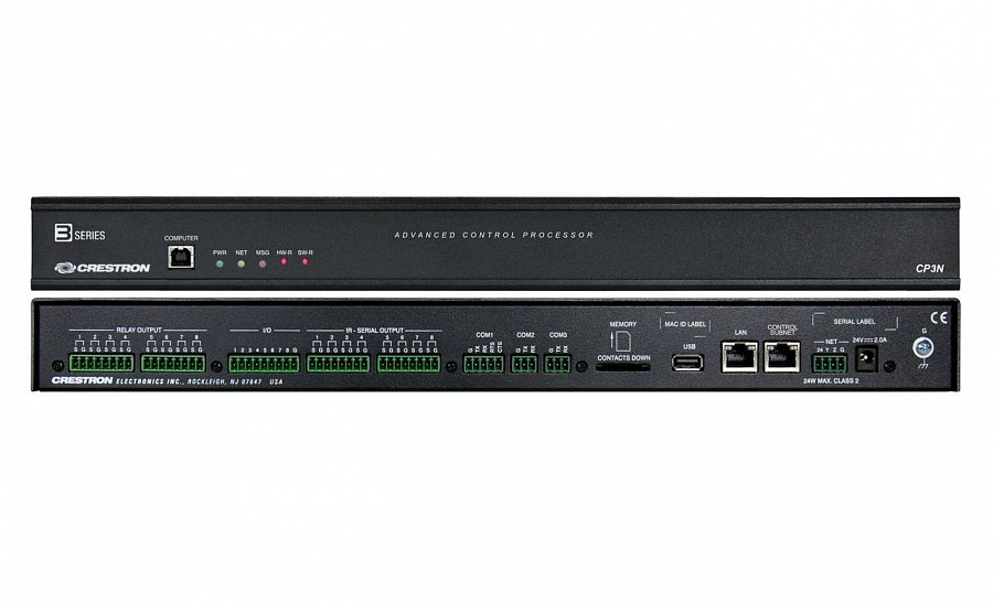 Центральный процессор системы управления Crestron CP3N