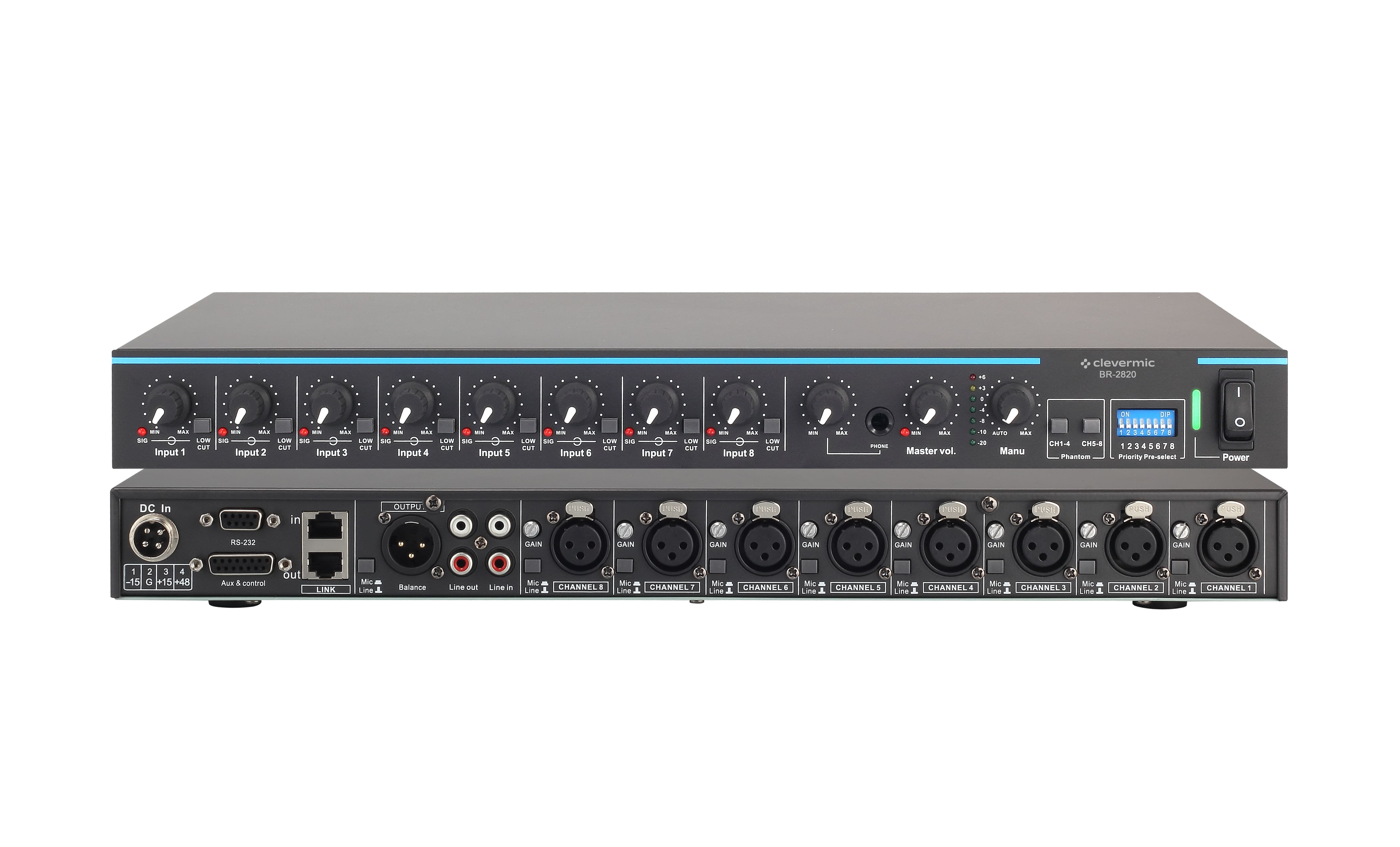 Аудиомикшер CleverMic BR-2820
