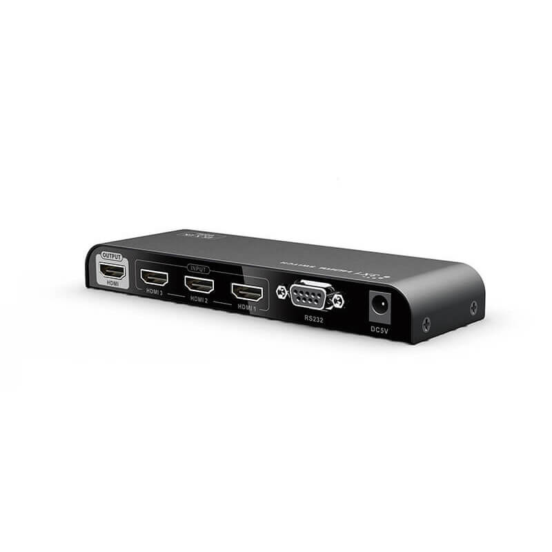Соединитель CleverMic 4K31HS301-V2.2 HDMI 3X1 Соединитель CleverMic 4K31HS301-V2.2 HDMI 3X1