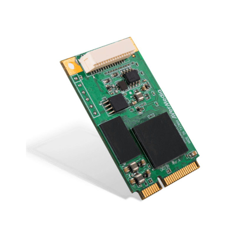 Карта захвата видео AVerMedia DarkCrystal SD Capture Mini-PCIe Quad ...