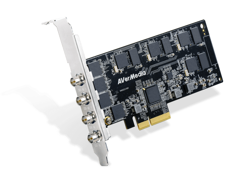 Карта захвата AVerMedia 4-CH SDI Full HD HW H.264 PCIe Frame Grabber CL334-SN