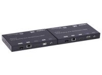 Удлинитель 4K HDMI+USB KVM по витой паре/оптике (приемник) 