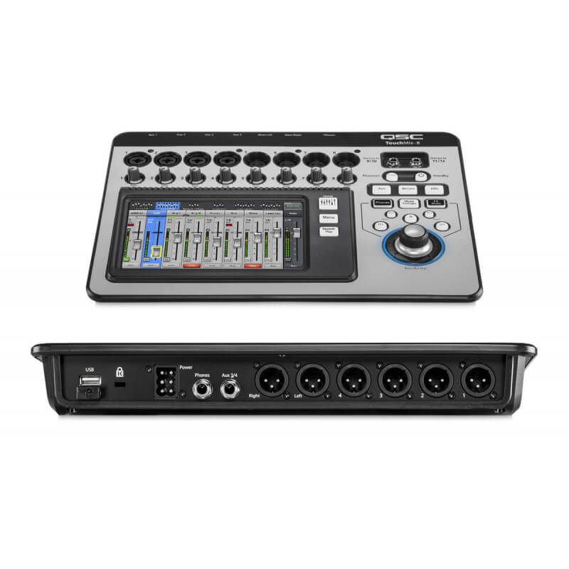 Цифровой микшерный пульт QSC Touchmix-8 — купить в Москве по