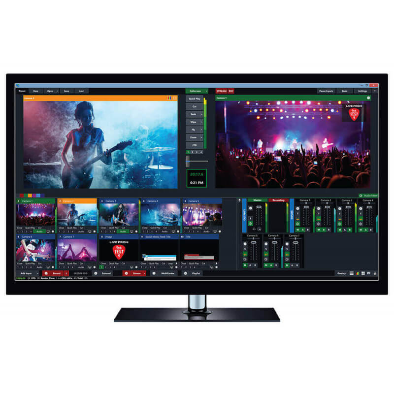 Программный видеомикшер Vmix Программный видеомикшер Vmix