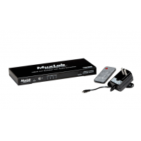 Коммутатор HDMI 4X1 SWITCHER WITH AUDIO EXTRACTION, UHD-4K Muxlab 500430 