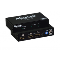 Распределитель сигнала HDMI 1X2 SPLITTER, 4K60 Muxlab 500425 