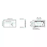 Информационный LCD дисплей SHARP PN-HW651 (4K UHD, 65")