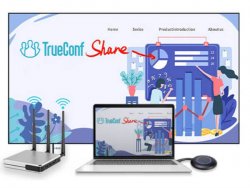 Беспроводная система для презентаций TrueConf Share