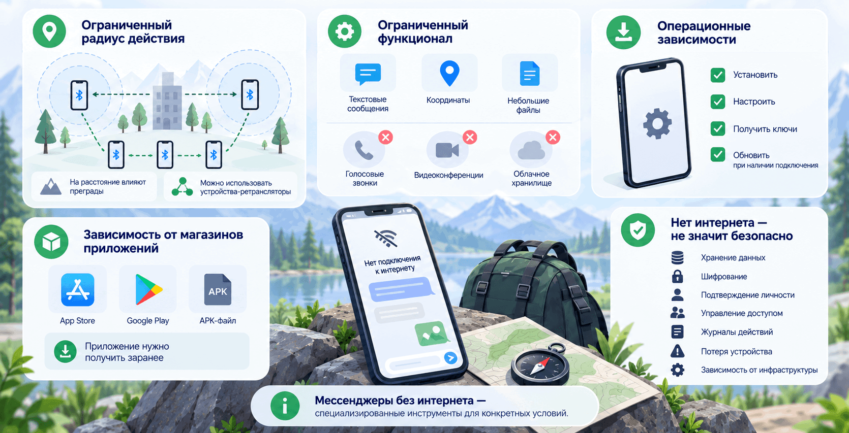 Ограничения и технические нюансы