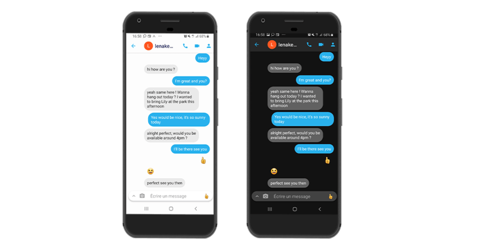 Интерфейс приложения Jami