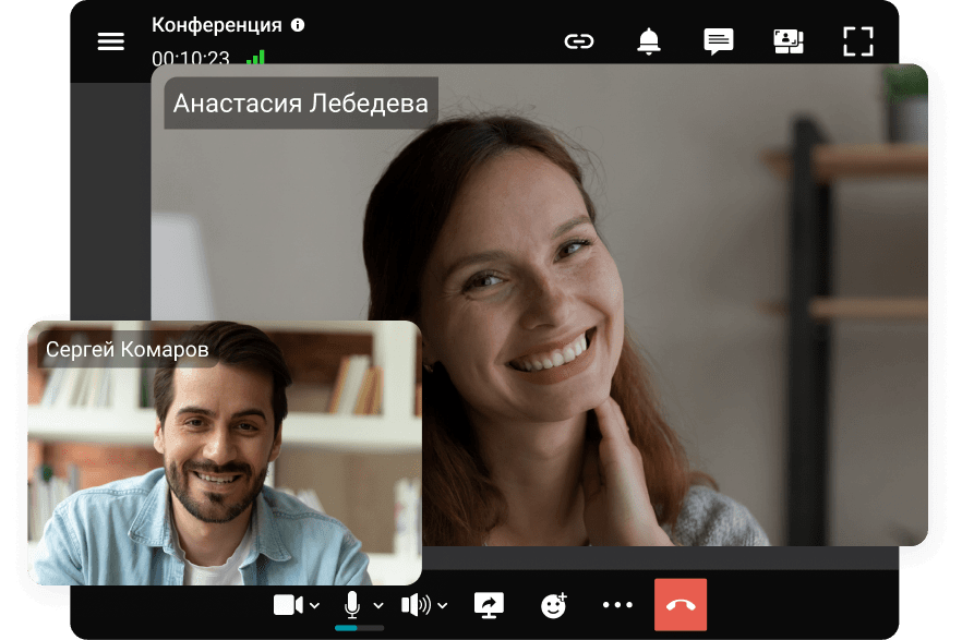 Внутренняя коммуникация посредством видеосвязи