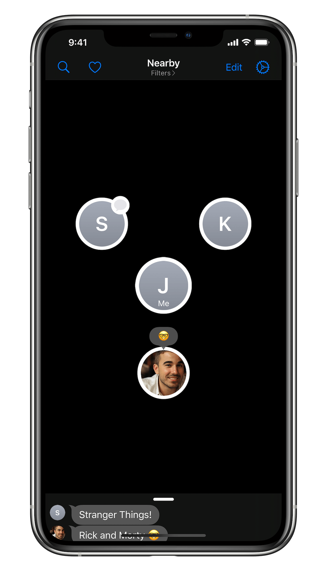 Интерфейс мобильного приложения Berkanan