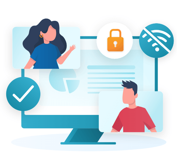 Работа решения без подключения к интернету