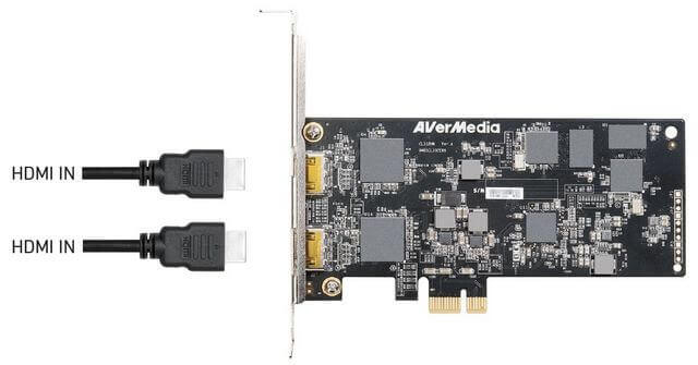 Карта захвата AVerMedia 2-Channel HDMI Full HD HW H.264 PCIe