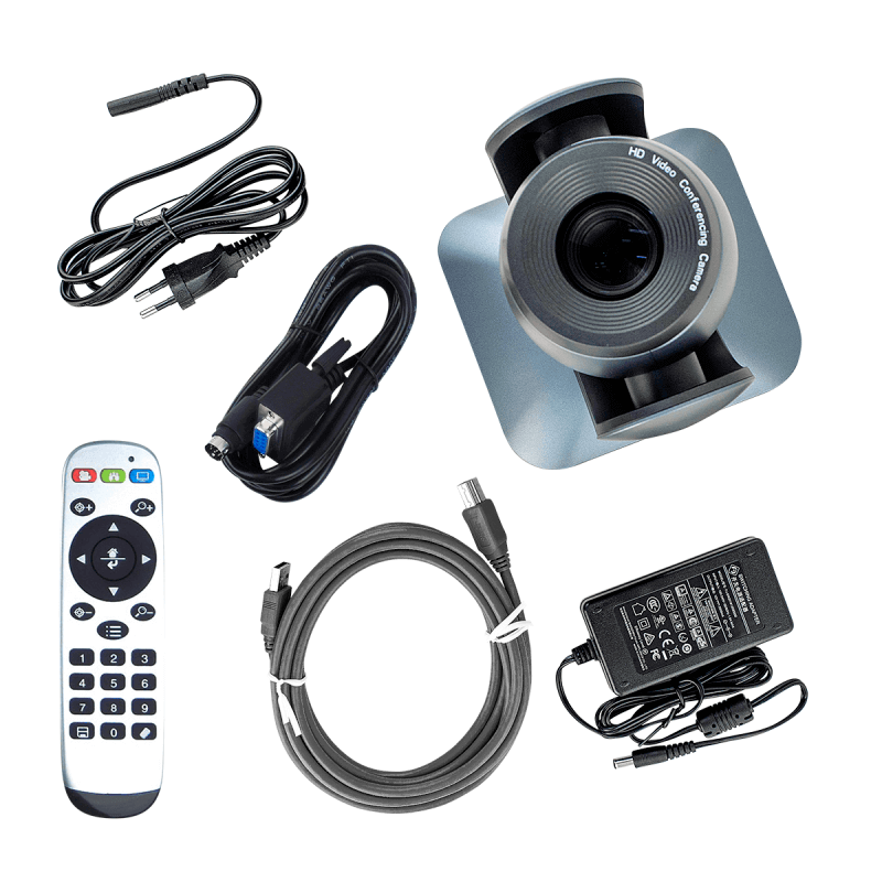 Комплектация камеры PTZ-камера TrueConf 1003U (FullHD, 3x, USB 2.0)